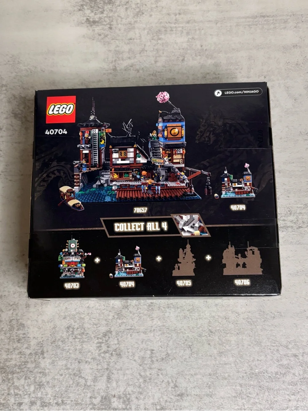 Lego Micro Ninjago Docks Set (#40704)